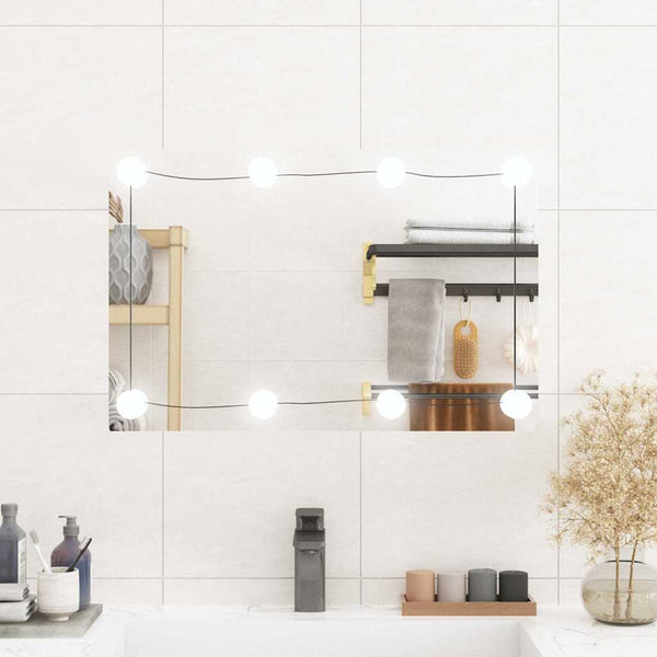 LED Wandspiegel 40x60 cm Rechteckig