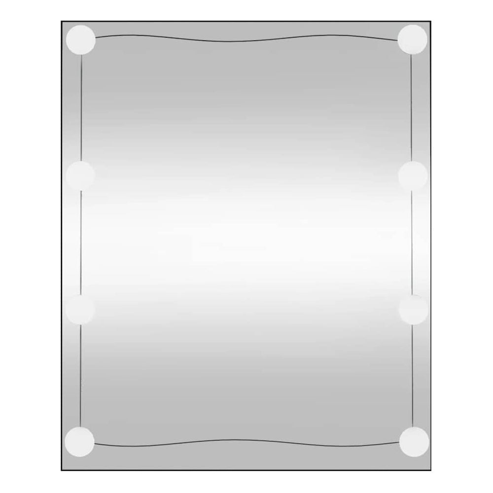 LED Wandspiegel 50x60 cm Rechteckig