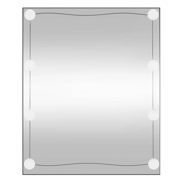 LED Wandspiegel 50x60 cm Rechteckig