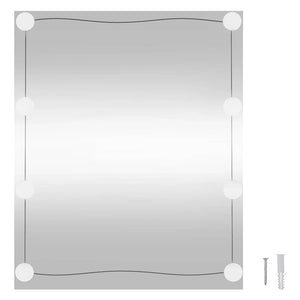 LED Wandspiegel 50x60 cm Rechteckig