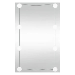 LED Wandspiegel 50x80cm Rechteckig