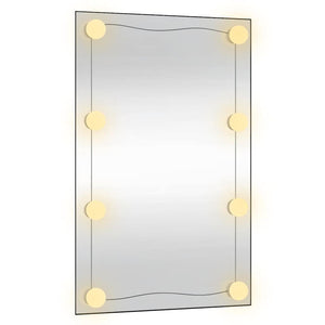 LED Wandspiegel 50x80cm Rechteckig