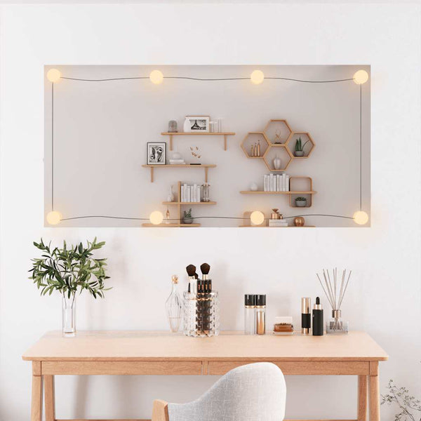 LED Wandspiegel 50x100 cm Rechteckig