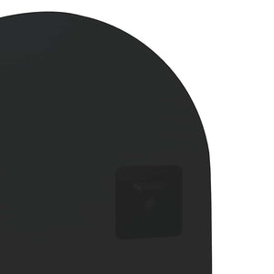 LED Wandspiegel Oval 25x60 cm