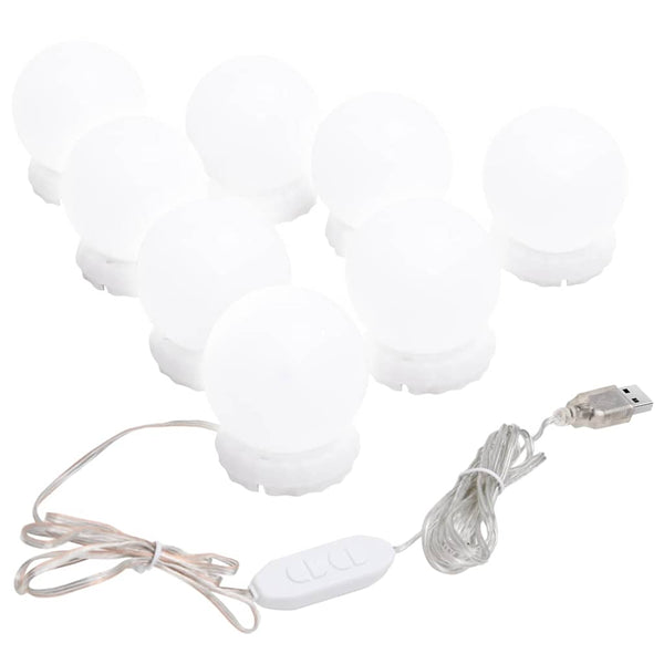 LED Wandspiegel Oval 40x90 cm