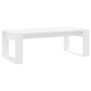 Weißer Couchtisch 102x50 cm