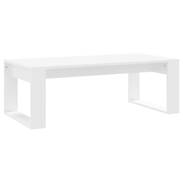 Weißer Couchtisch 102x50 cm