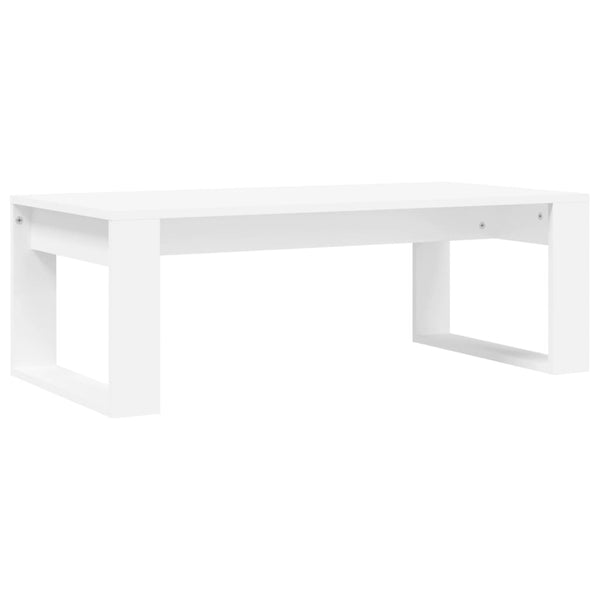 Weißer Couchtisch 102x50 cm