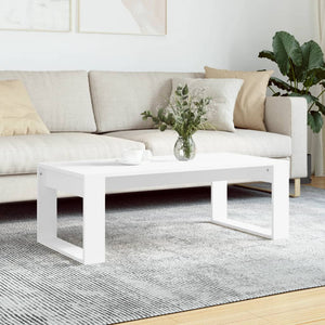 Weißer Couchtisch 102x50 cm