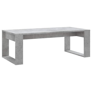 Betongrauer Couchtisch, 102 cm