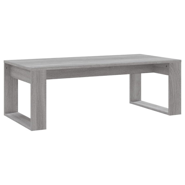 Grauer Couchtisch Sonoma, 102 cm