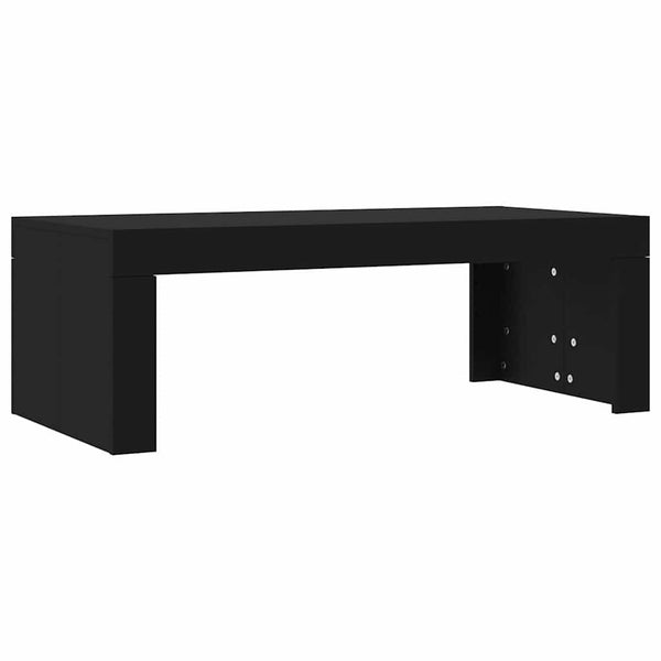 Schwarzer Couchtisch 102x50 cm