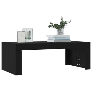 Schwarzer Couchtisch 102x50 cm