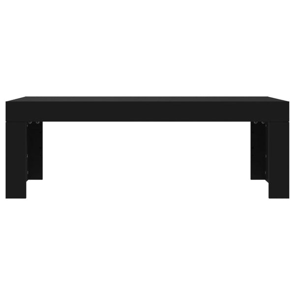 Schwarzer Couchtisch 102x50 cm