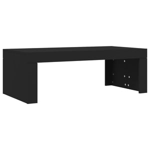 Schwarzer Couchtisch 102x50 cm