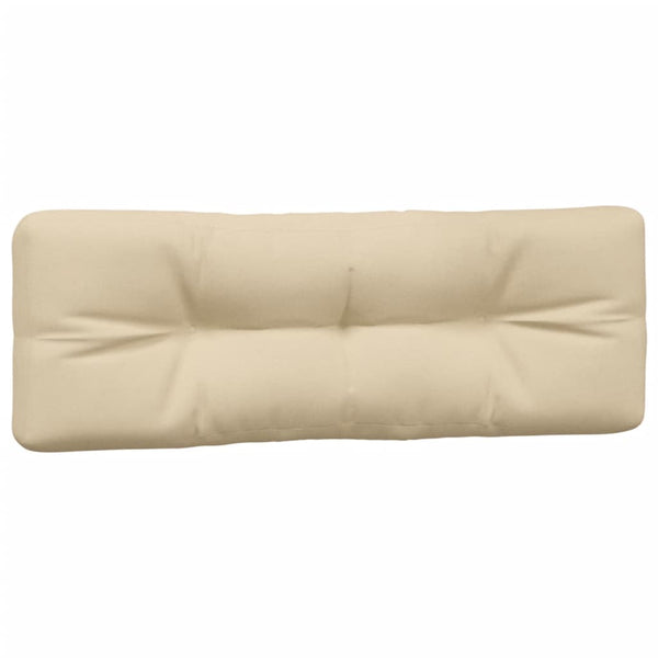 7-teiliges Palettenkissen-Set, Beige