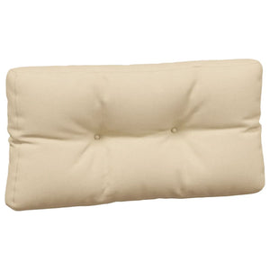 7-teiliges Palettenkissen-Set, Beige