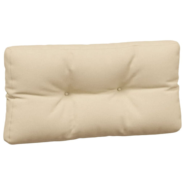 7-teiliges Palettenkissen-Set, Beige