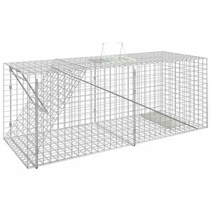 Tierfalle 64,5 x 25 x 26,5 cm Verzinktes Eisen