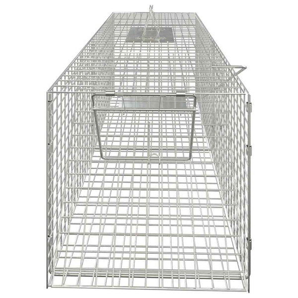 Tierfalle 64,5 x 25 x 26,5 cm Verzinktes Eisen