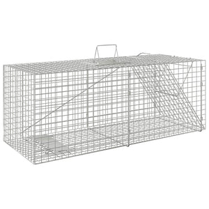 Tierfalle 64,5 x 25 x 26,5 cm Verzinktes Eisen