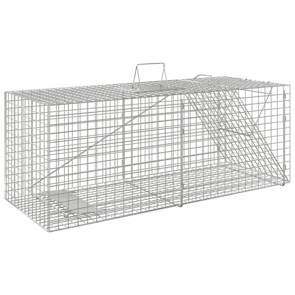 Tierfalle 64,5 x 25 x 26,5 cm Verzinktes Eisen