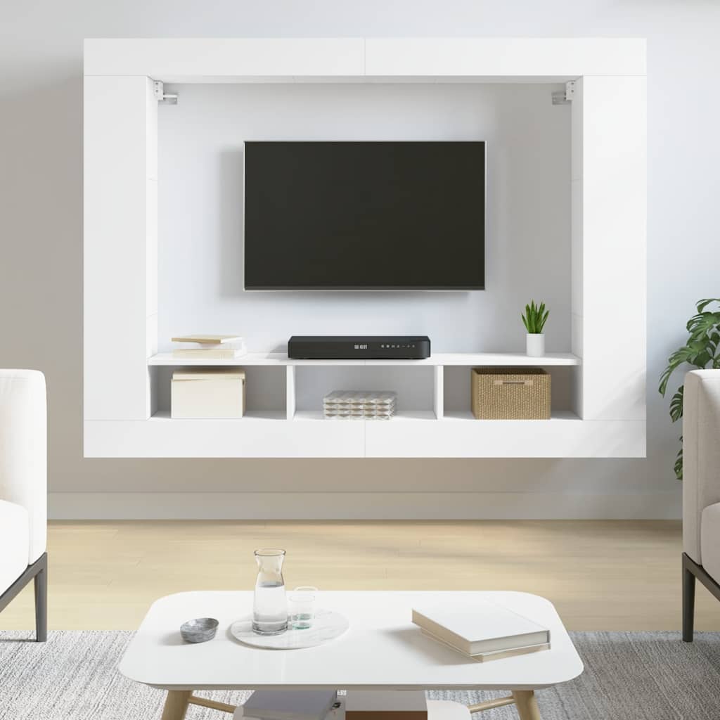 Weißer TV-Schrank 152 cm