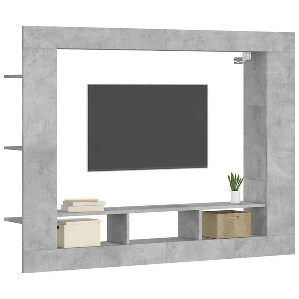 TV-Schrank Betongrau 152 cm