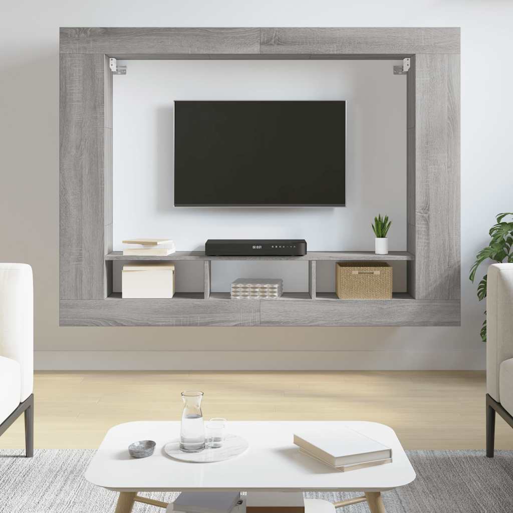TV-Schrank Grau Sonoma 152 cm