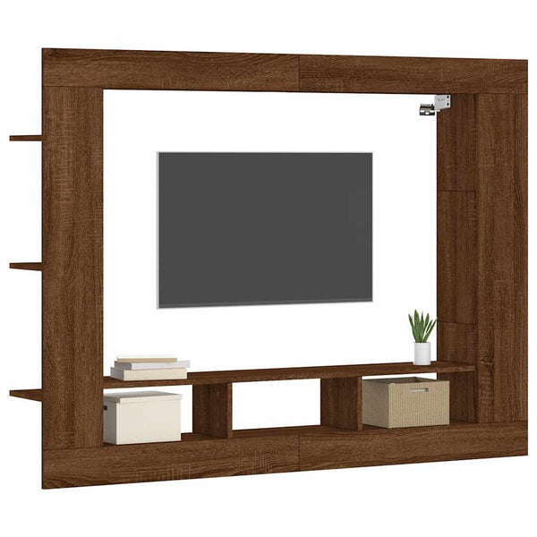 TV-Schrank Braun Eichen-Optik 152 cm
