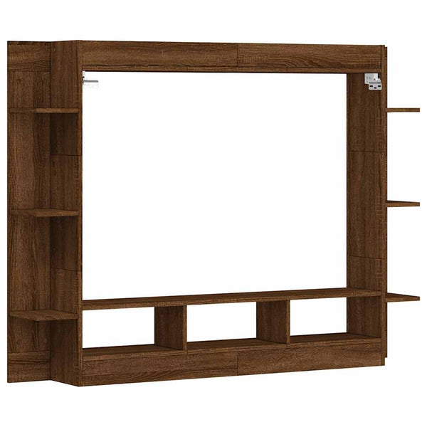 TV-Schrank Braun Eichen-Optik 152 cm