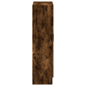 Bücherschrank Räuchereiche, 115 cm hoch