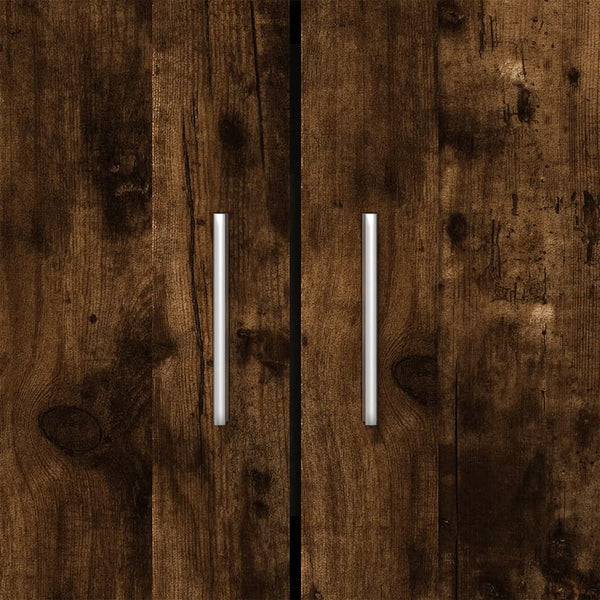 Bücherschrank Räuchereiche, 115 cm hoch