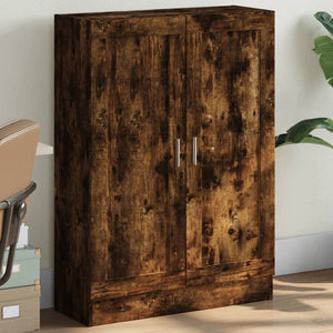 Bücherschrank Räuchereiche, 115 cm hoch