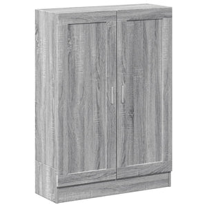 Bücherschrank Grau Sonoma 82,5x115 cm