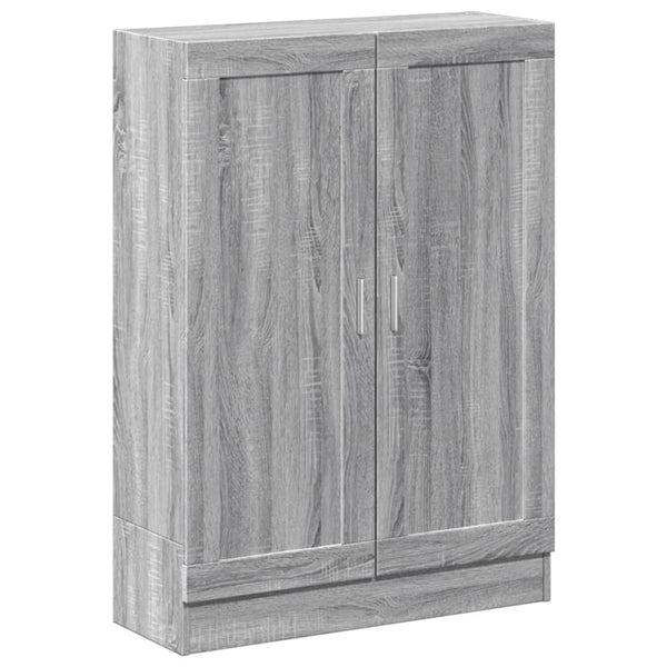 Bücherschrank Grau Sonoma 82,5x115 cm
