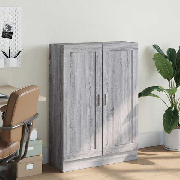 Bücherschrank Grau Sonoma 82,5x115 cm