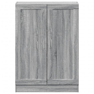 Bücherschrank Grau Sonoma 82,5x115 cm