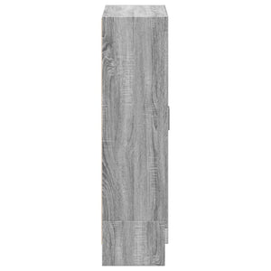 Bücherschrank Grau Sonoma 82,5x115 cm