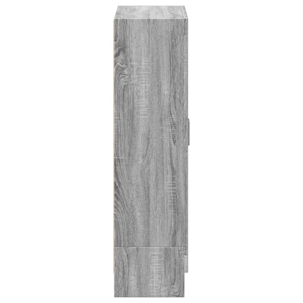 Bücherschrank Grau Sonoma 82,5x115 cm