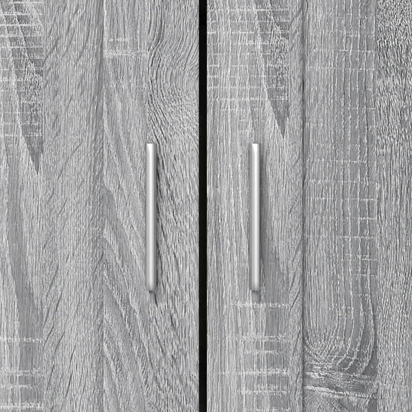 Bücherschrank Grau Sonoma 82,5x115 cm