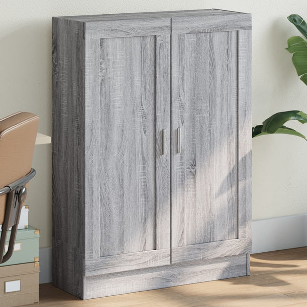 Bücherschrank Grau Sonoma 82,5x115 cm