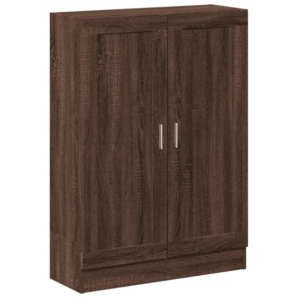 Bücherschrank Braun Eichenoptik, 115 cm hoch