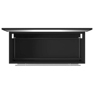Badschrank mit Spiegel, Schwarz