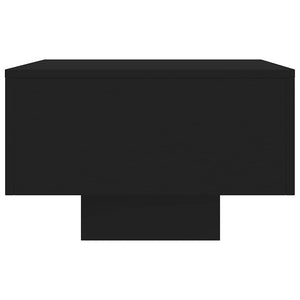 Schwarzer Couchtisch 100x50 cm Holz