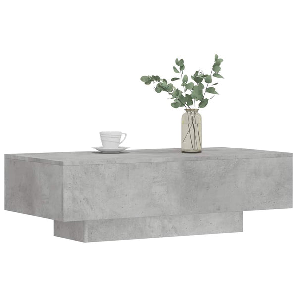 Betongrauer Couchtisch 100 cm