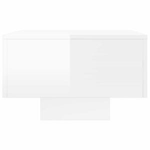 Couchtisch Hochglanz Weiß 100cm