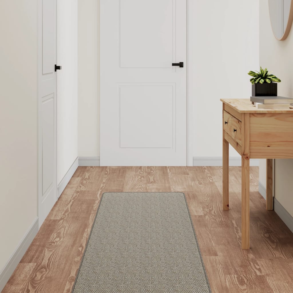 Sisal Teppichläufer Platina 50x250 cm