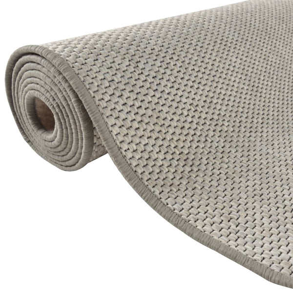 Sisal Teppichläufer Platina 80x300 cm