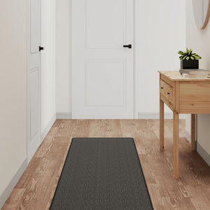 Anthrazit Sisal Teppichläufer 50x250 cm